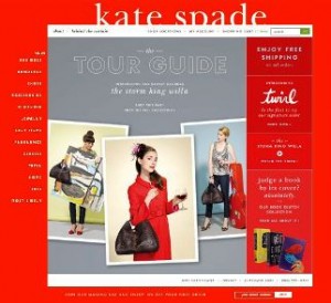 katespade.com screenshot